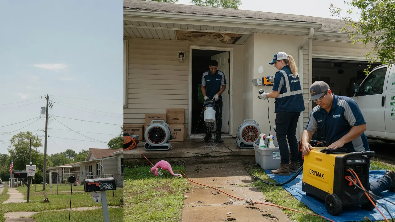 Storm Damage Water Removal in Petersburg, IN near me